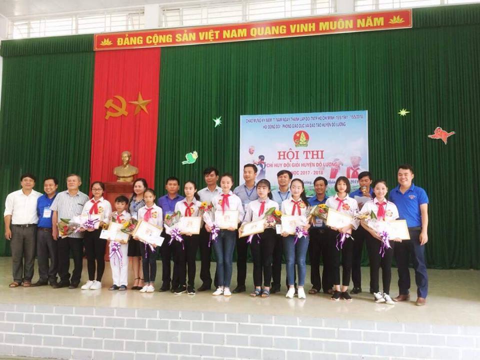Hội thi chỉ huy đội giỏi Huyện Đô Lương năm học 2017- 2018